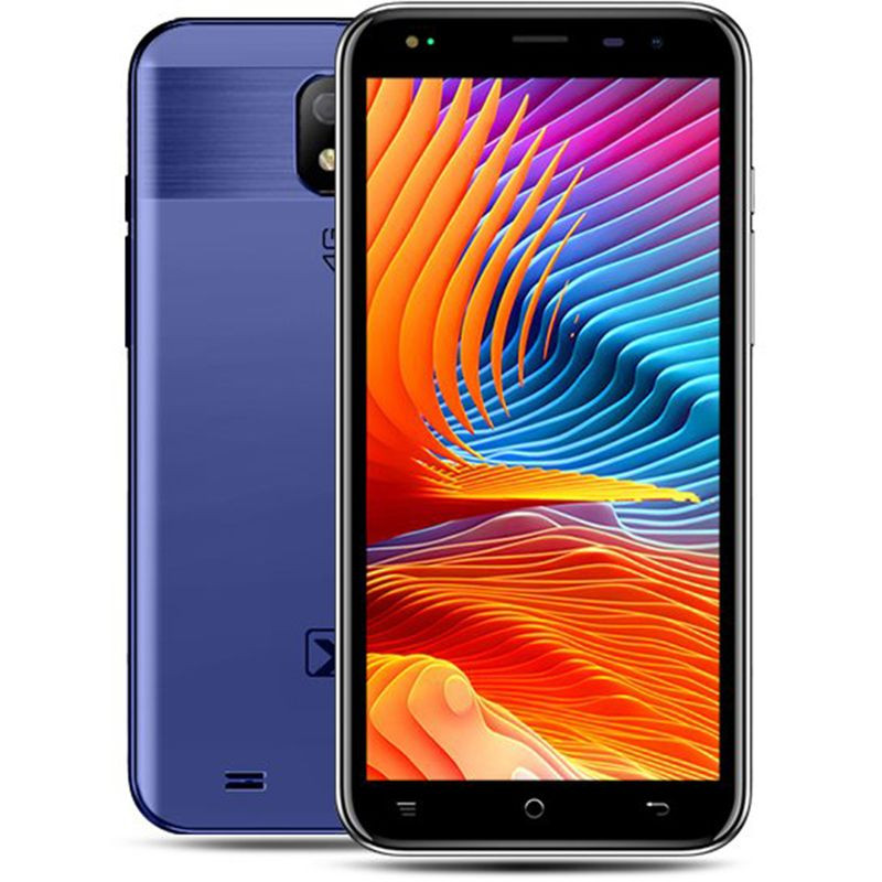 Смартфон teXet TM-5076 синий, 5" IPS (960х480), 4x1,4ГГц, 1Gb/8Gb, 5+2Mp,SC9832, 4G, 2200mAh, A8.1