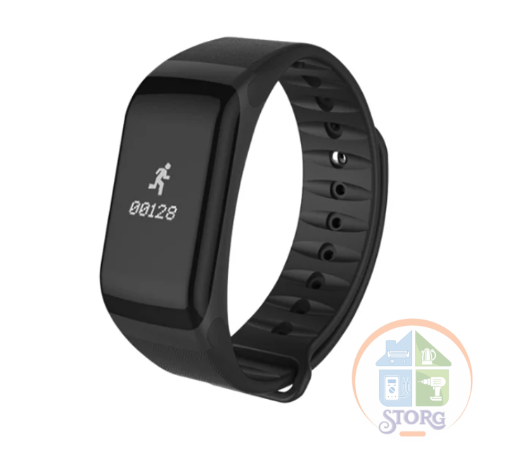 Фитнес браслет-часы WearFit F1 IP67 с измерением артериального Давления, Пульсометр, Шагометр и др.