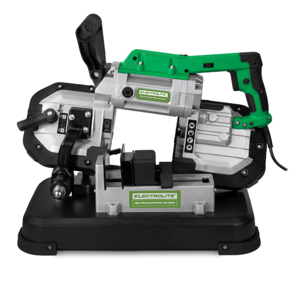 Пила ленточная ELECTROLITE SM 1500, 1500Вт, 220В, 0.7-2.4м/сек, лента 1140*130*0,65 мм