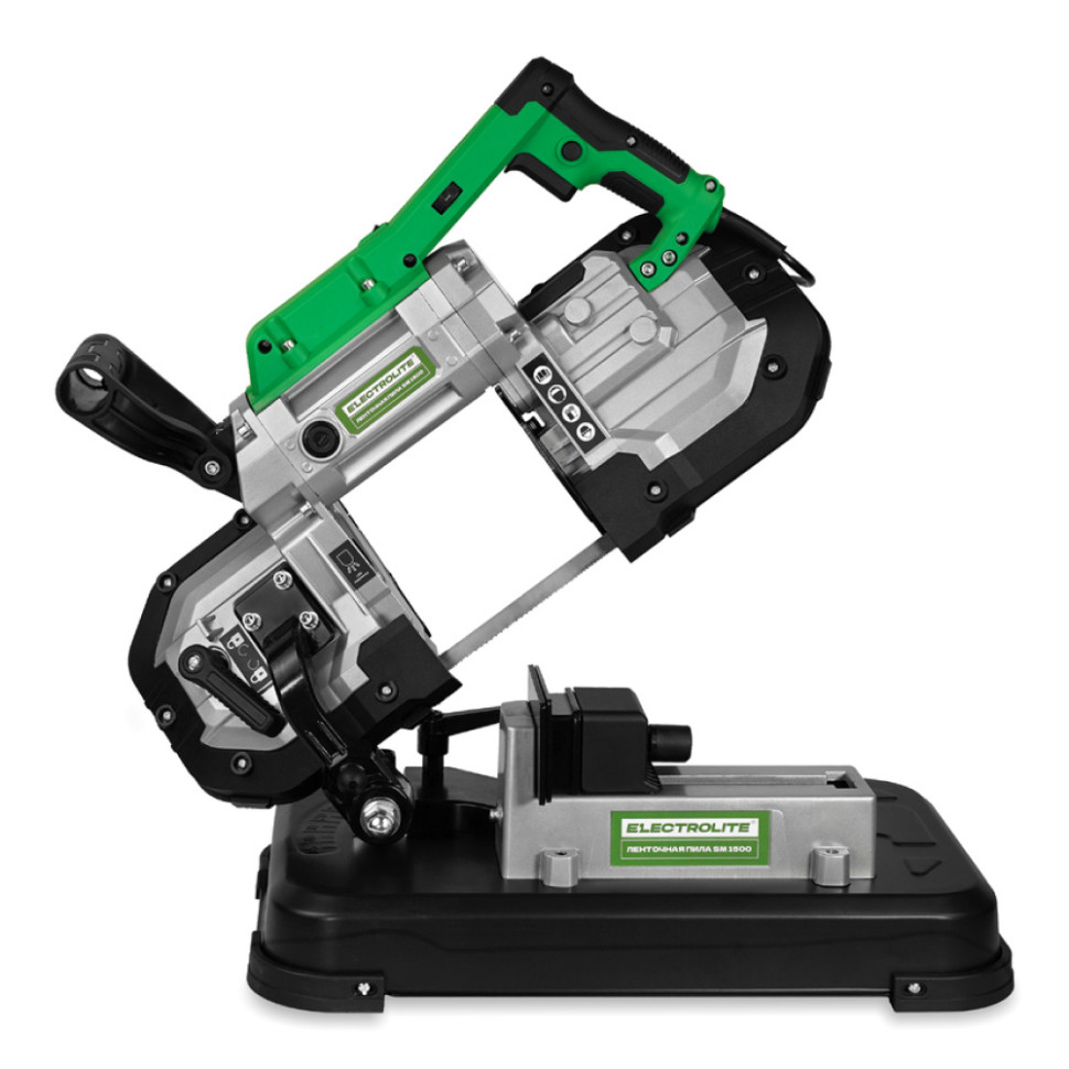 Пила ленточная ELECTROLITE SM 1500, 1500Вт, 220В, 0.7-2.4м/сек, лента 1140*130*0,65 мм