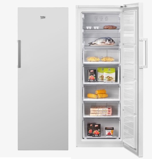 Морозильная камера Beko RFSK266T01W, белый, 266 л, 171,4х59,5х60см