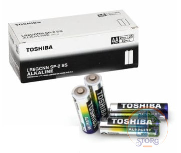 Элемент питания Toshiba LR6/2SH High Power Alkaline (уп.40шт)