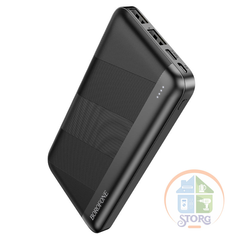 Внешний АКБ (Power bank) BOROFONE BJ27 Pindar 10000mAh (чёрный)