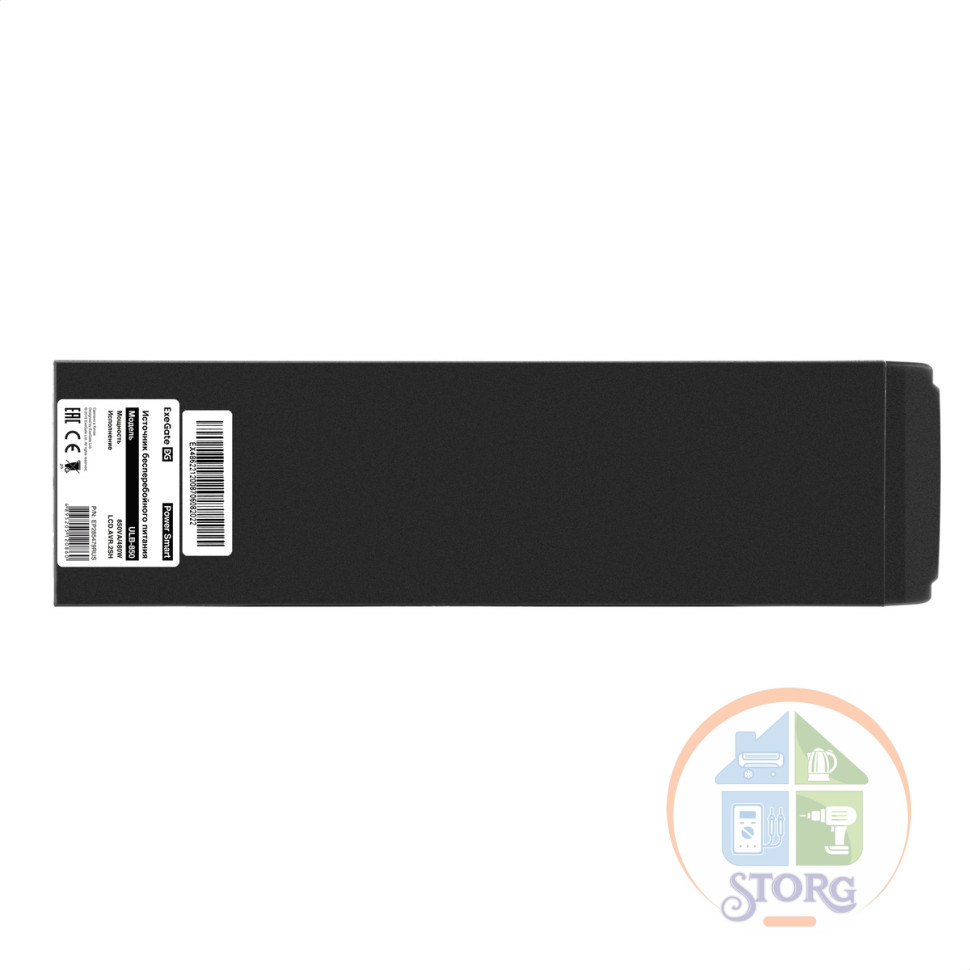 Источник бесперебойного питания ExeGate Power Smart ULB-850.LCD.AVR.EURO.RJ<850VA/480W (850VA/480W)