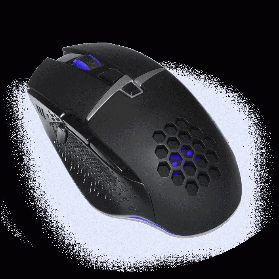 Мышь проводная ExeGate Gaming Standard Laser GML-14, Черный, 4000 dpi, USB, кнопки - 8