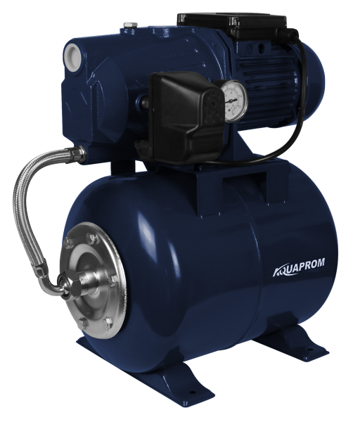 Насосная станция автоматическая "Аквапром" NS-120L/AP10 (1200 вт,напор 49 м,24л,чугун)