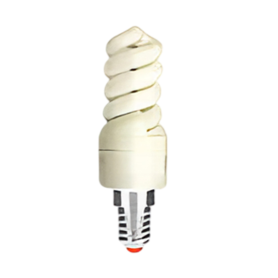 Лампа энергосберегающая LUXEL STEM SPIRAL 13 W E-14 4100К 104-N