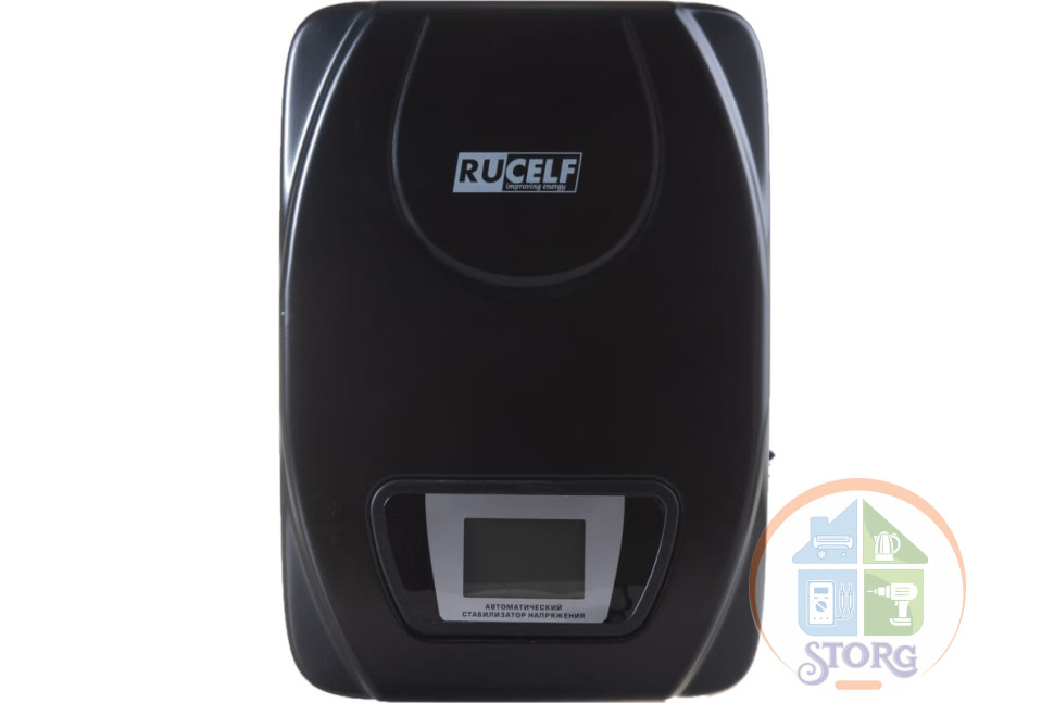 Стабилизатор напряжения электромеханический RUCELF SDW.II-10000-L (10000ВА, 110-275В, 12 мес гарантия)