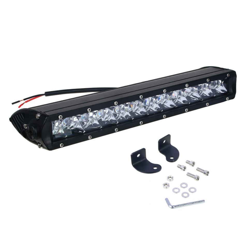Фара светодиодная, балка, 60W (12 CREE), направленный свет, белый, NG