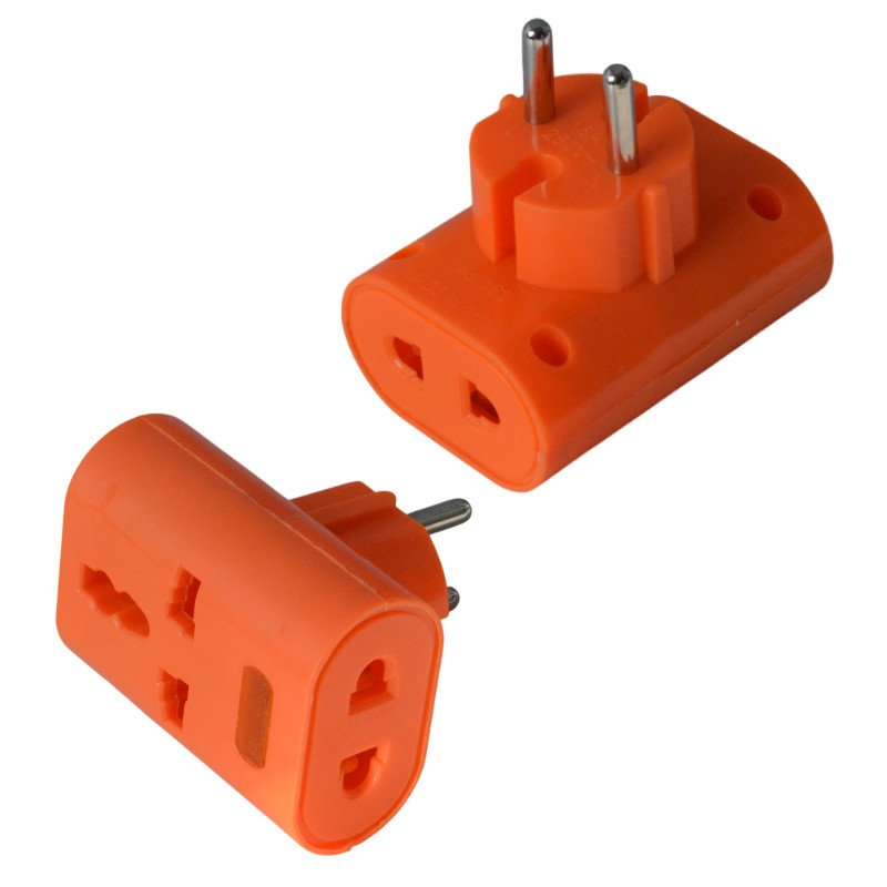 Тройник электрический SPARTUM с заземлением 162 (12шт)