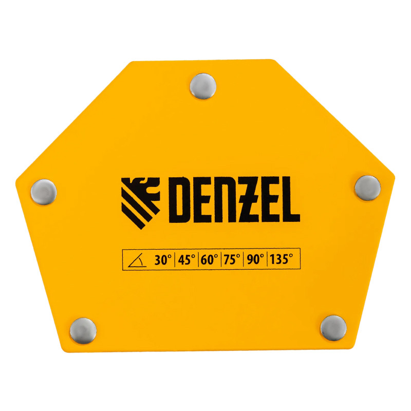 Фиксатор магнитный Denzel для сварочных работ усилие 50 LB, 30х45х60х75х90х135 град.