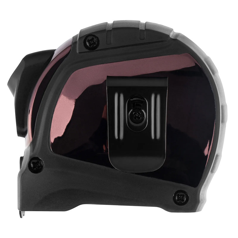 Рулетка Gross "Doppelhaken", 5 м x 25 мм, двухсторонний зацеп, нейлон, двуст. шкала, автоматич.