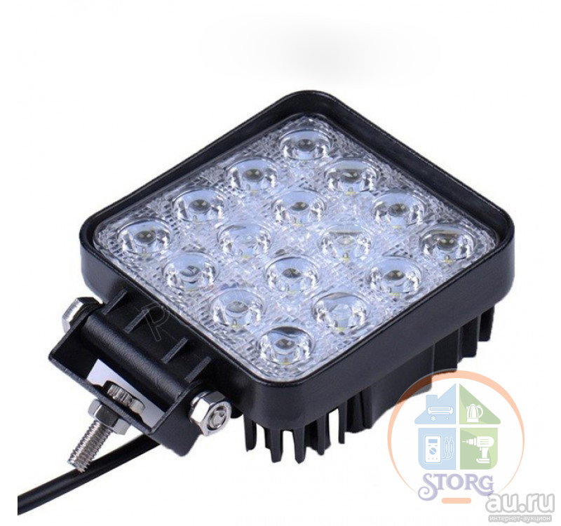 Фара светодиодная лампа универсальная (OFF ROAD) Takara 0148 48W