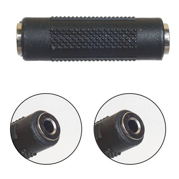 Адаптер соединитель 3.5mm-F/3.5mm-F   (YR-AD-4)