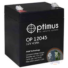 Аккумулятор OPTIMUS OP 12045 12v 4.5A
