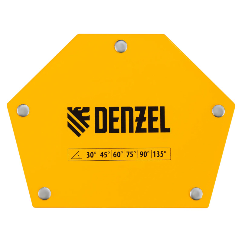 Фиксатор магнитный Denzel для сварочных работ усилие 75 LB, 30х45х60х75х90х135 град.