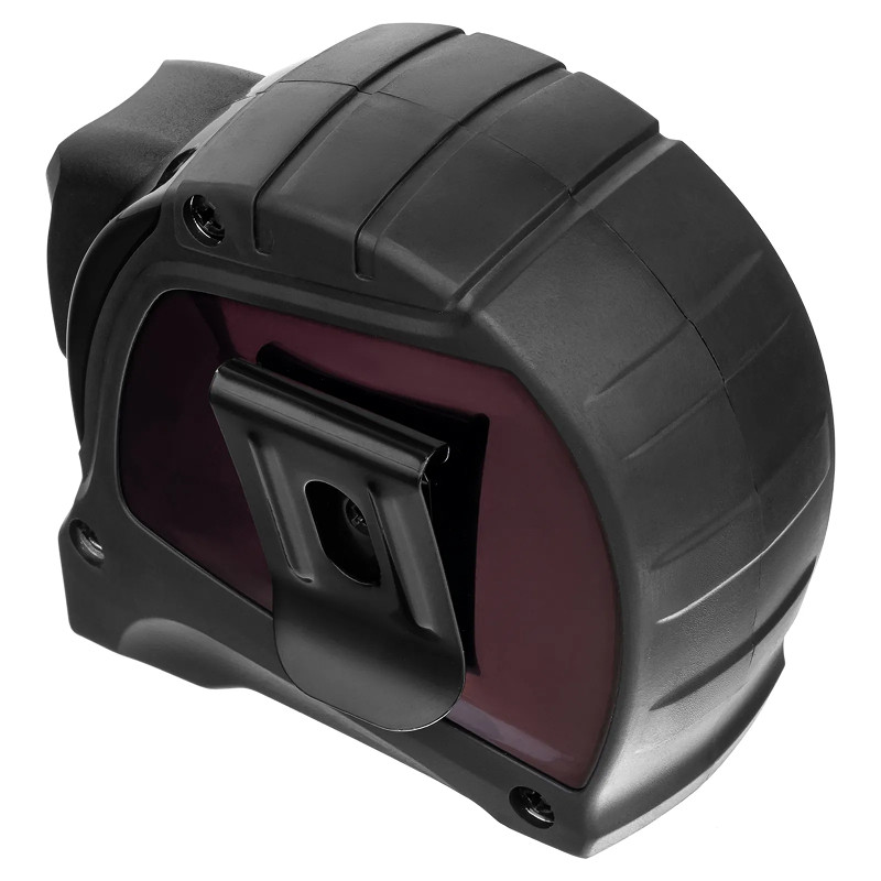 Рулетка Gross "Doppelhaken", 8 м x 25 мм, двухсторонний зацеп, нейлон, двуст. шкала, автоматич.