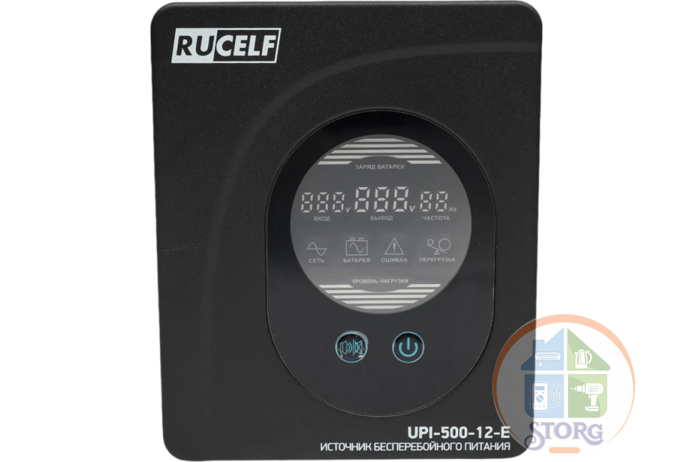 Источник бесперебойного питания RUCELF UPI-500-12-E  500 ВА/300 Вт для газовых котлов и насосов