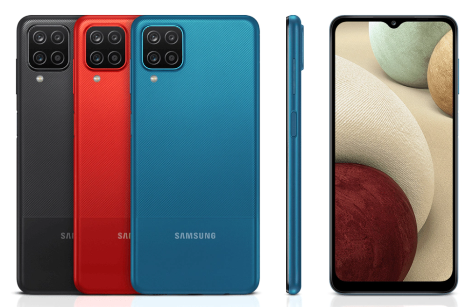 Смартфон Samsung SM-A127F Galaxy A12, 64GB,черный, 8x2 ГГц, 3 Гб, 2 SIM, PLS, 1600x720, камера 48+5+2+2 Мп, NFC, 4G, GPS, 5000 мА*ч