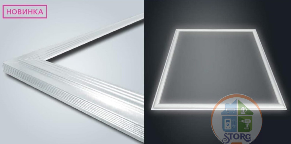 Панель Светильник LED ультратонкий SP-PL600 40W/6500K Frame, Спутник