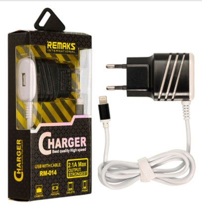 СЗУ Sremaks RM-014 Lightning кабель 2,1A