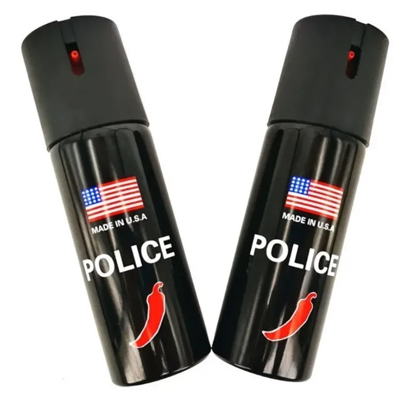 Перцовый баллончик газовый аэрозольный POLICE EXCLUSIVE 75грамм