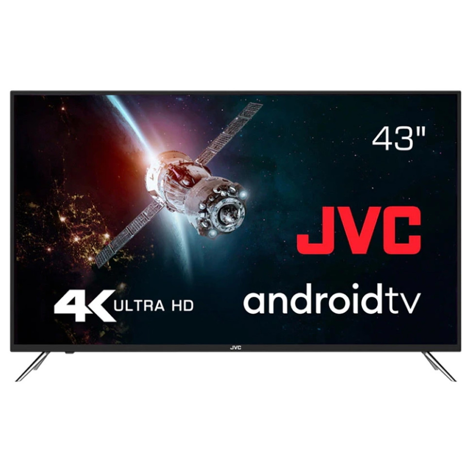 43" Телевизор JVC LT-43M790 черный 4K UHD, LED, 60 Гц, Smart TV (Android) 43" Телевизор JVC LT-43M790 черный 4K UHD, LED, 60 Гц, Smart TV (Android)