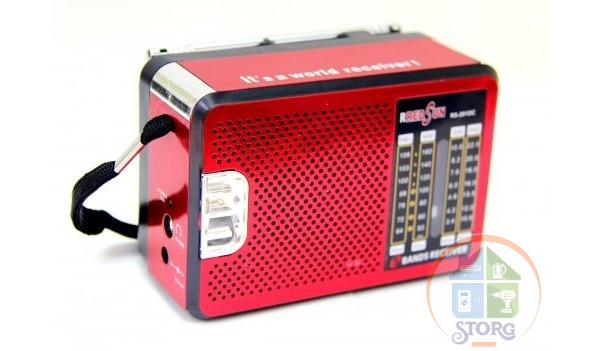 Радиоприемник REDSUN RS-201DC (fm-64), габ.упаковки 9х13х6.5 см