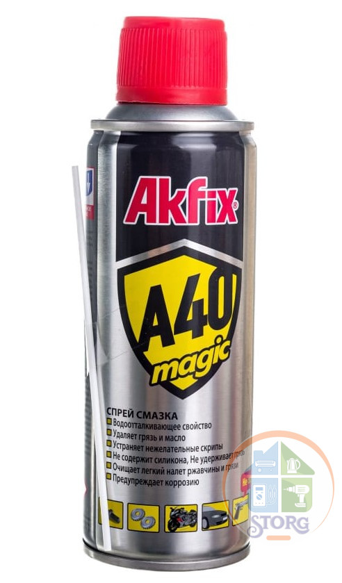 Смазка универсальная AKFIX А-40 MAGIK 200мл ( WD-40 ) ( Турция ) Жидкий ключ