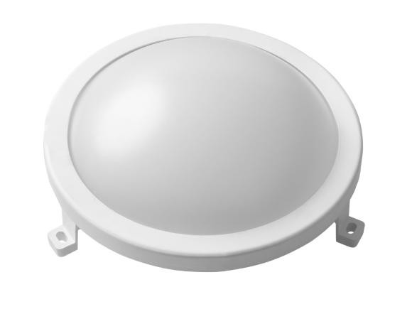 Светильник светодиодный Round IP65, круглый Ф180мм, 8W, 4000К, влагозащита