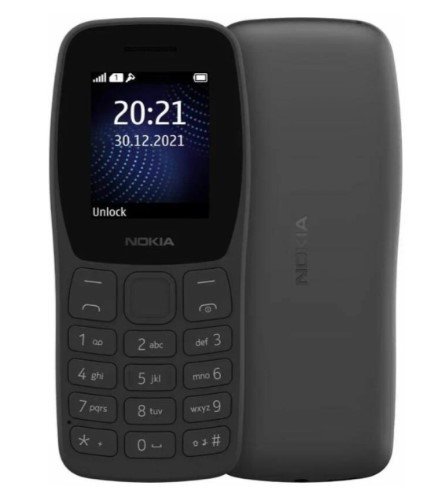 Мобильный телефон NOKIA 105 TA-1416 DS EAC2+ 4/4Mb черный ОРИГИНАЛ