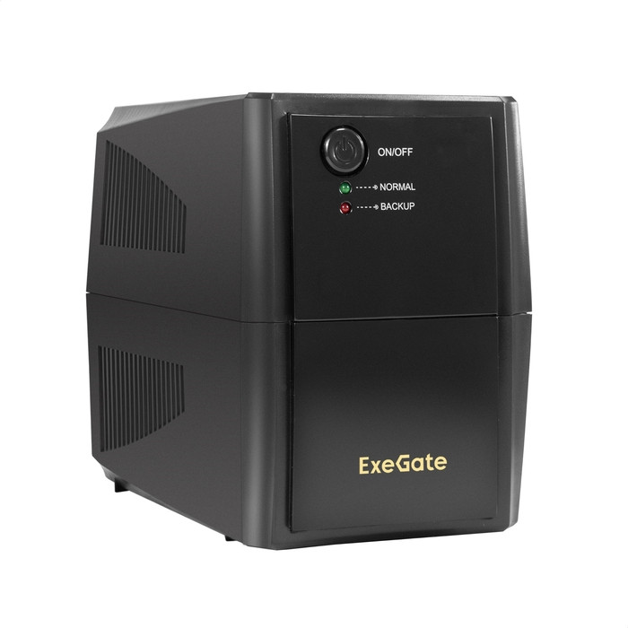 Источник бесперебойного питания ExeGate SpecialPro UNB-500.LED.AVR.2SH (500VA/300W, 12 мес.гарантия)