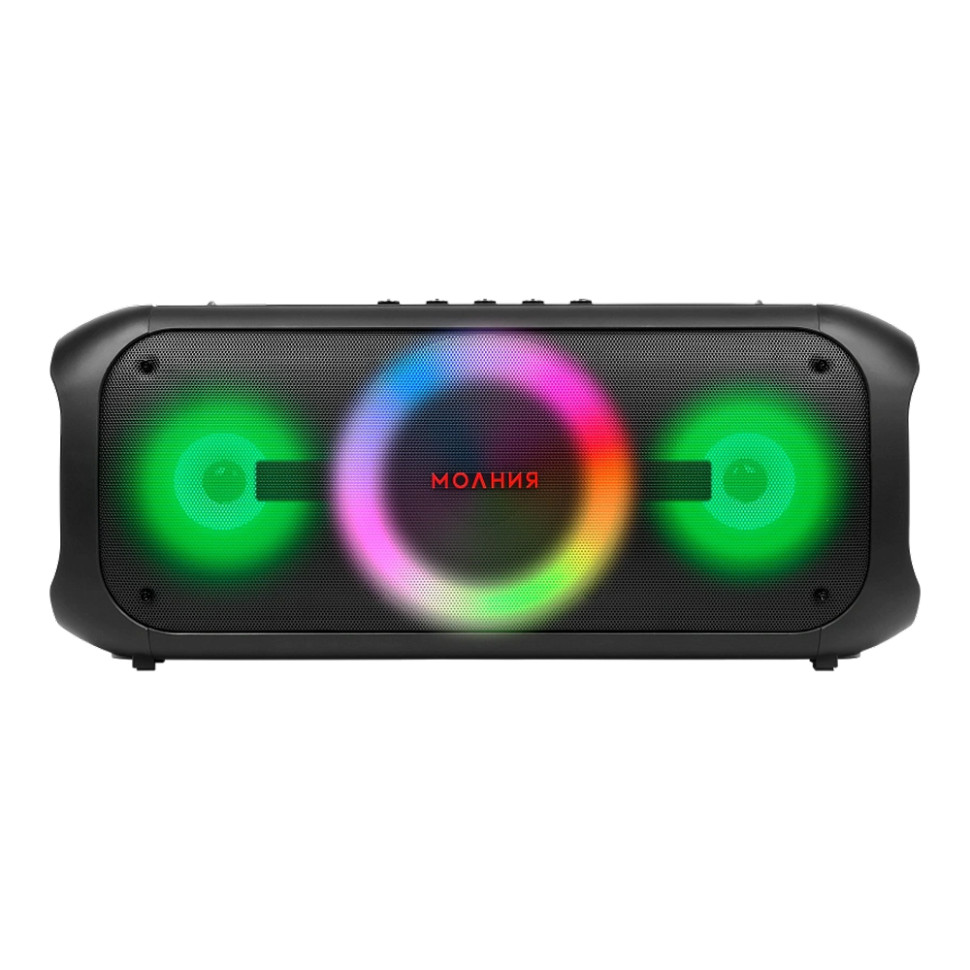 Портативная Bluetooth колонка Ural Молния 7500, 750W 2.1 BT/3.5Jack 6000mAh, Черный Портативная Bluetooth колонка Ural Молния 7500, 750W 2.1 BT/3.5Jack 6000mAh, Черный