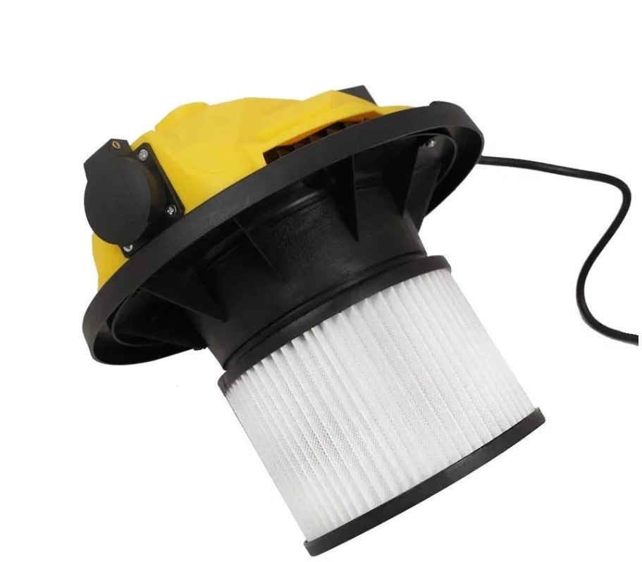 Пылесос ELECTROLITE ПС 30С, желтый, 1500Вт/220В, объем бака 30л/Металл, рукав 3м, вес 7.1 кг