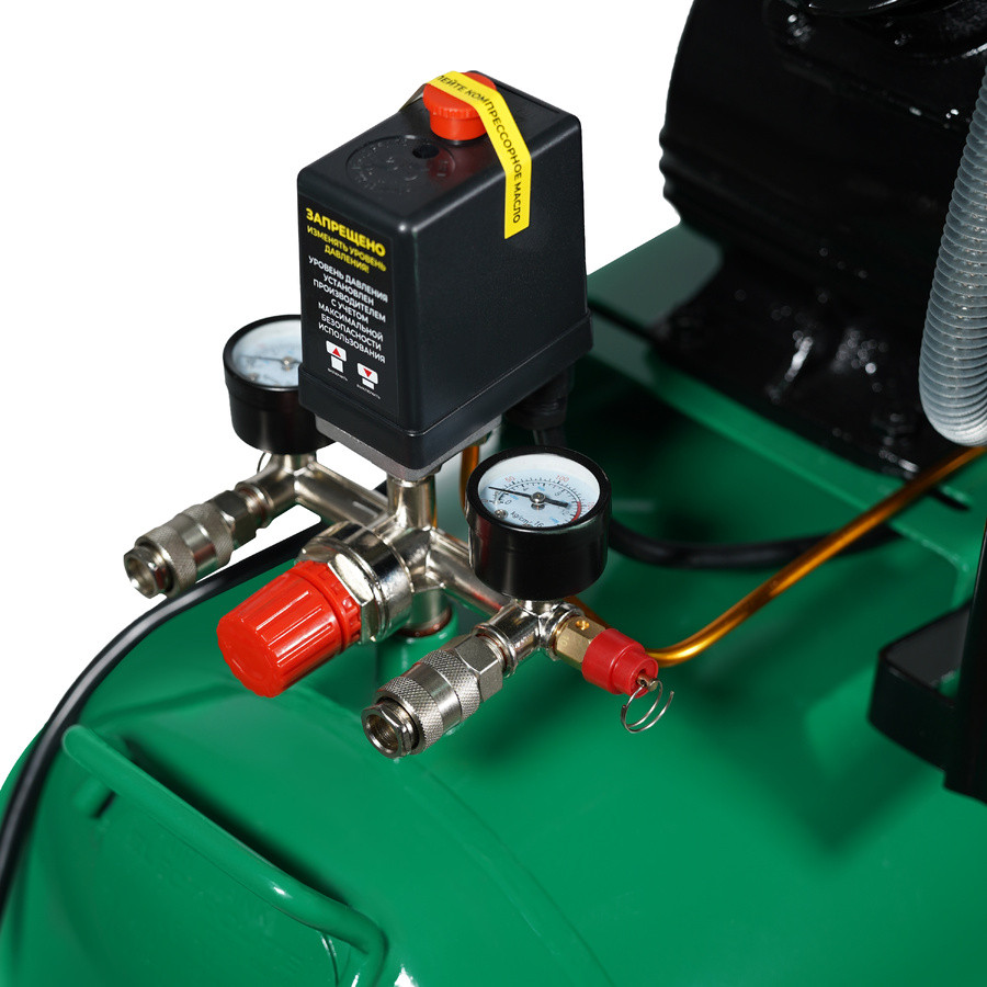 Компрессор воздушный масляный ELECTROLITE 480/100/10, 480л/мин, 10Бар, 100л, 2850об./мин, пневмат.