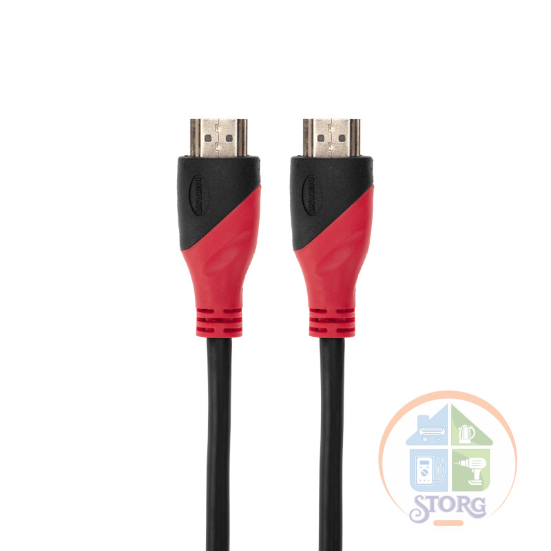 Кабель REXANT HDMI - HDMI 1.4, 3 метра Gold