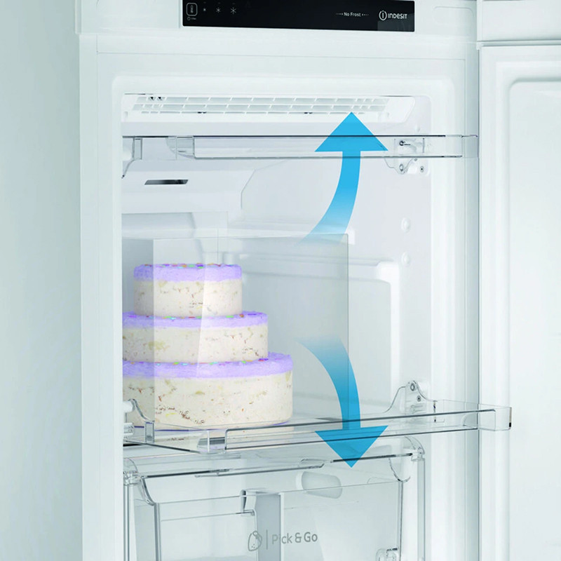 Морозильная камера Indesit DFZ 5175, Белый, 275/250л, No Frost, 175х60х64 см
