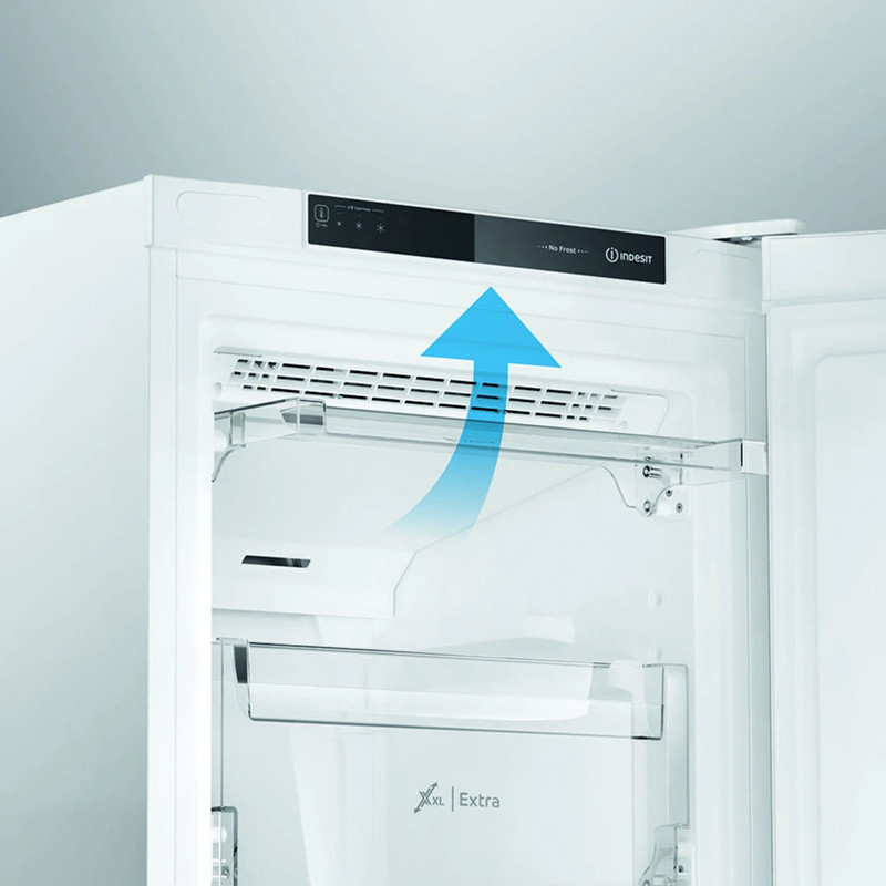 Морозильная камера Indesit DFZ 5175, Белый, 275/250л, No Frost, 175х60х64 см