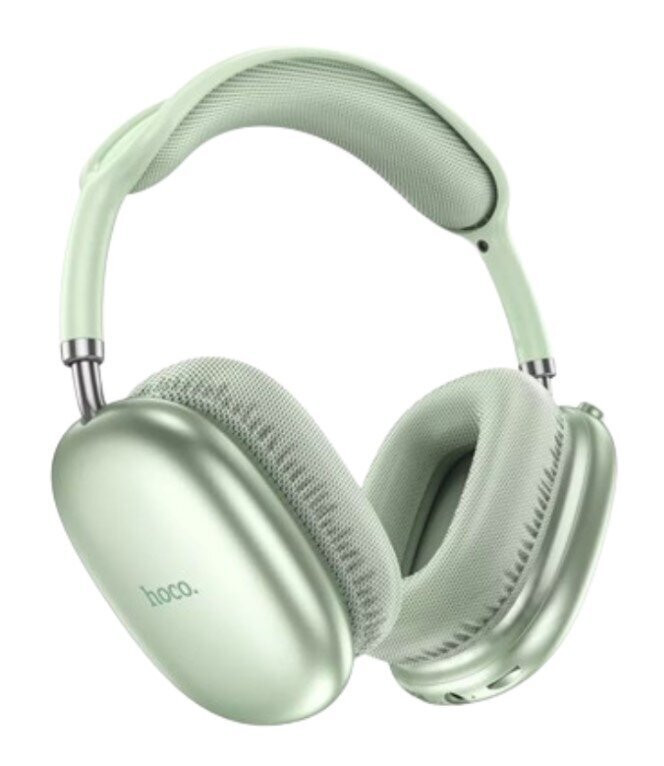 Наушники полноразмерные Bluetooth HOCO W35 Max Joy BT, 20000Гц, раб. до 90 часов (Зеленый)