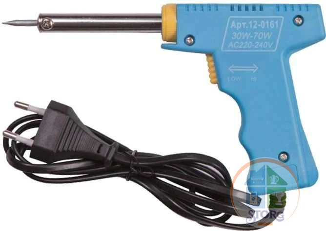 Паяльник импульсный REXANT (HS-50T) 220V/30-70Вт (ZD-60)