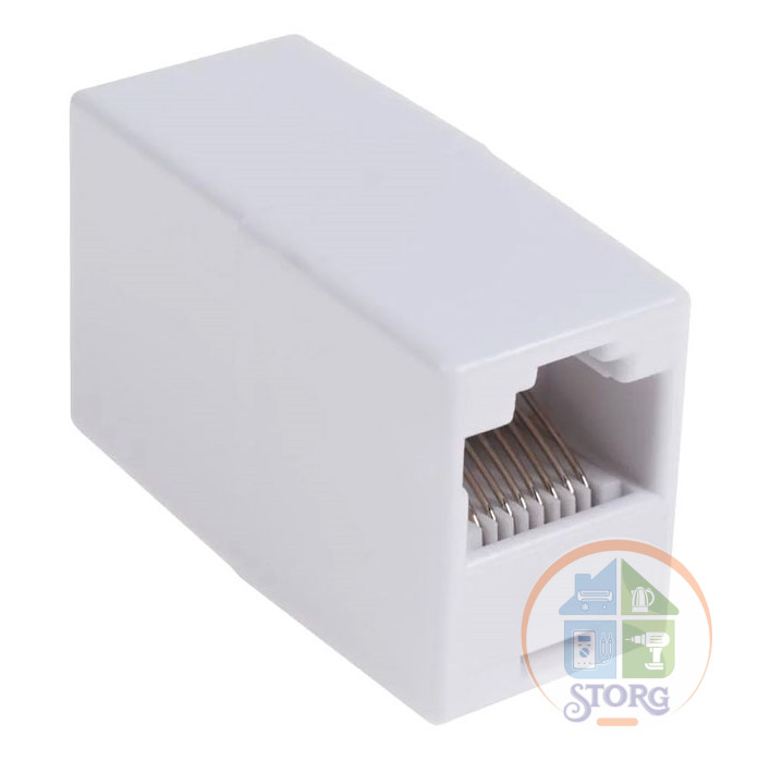 PROCONNECT Проходной адаптер RJ-45(8P8C), категория 5e ( соеденительные боченок)