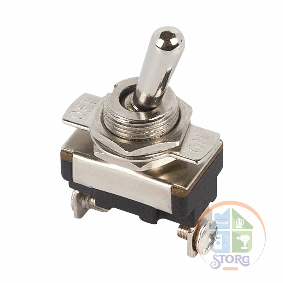 Тумблер 220V 10А (2c) ON-OFF однополюсный  Mini  (ASW-23)  REXANT