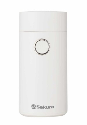 Кофемолка SAKURA SA-6171W, белый, 200Вт, объем 50г, Китай