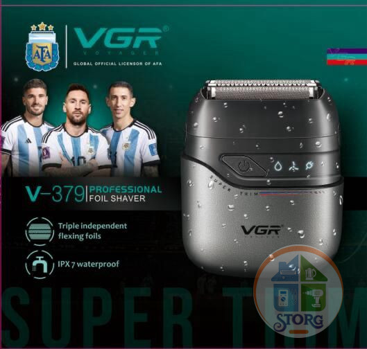 Электробритва VGR V-379 Professional IPX7, 2е головки