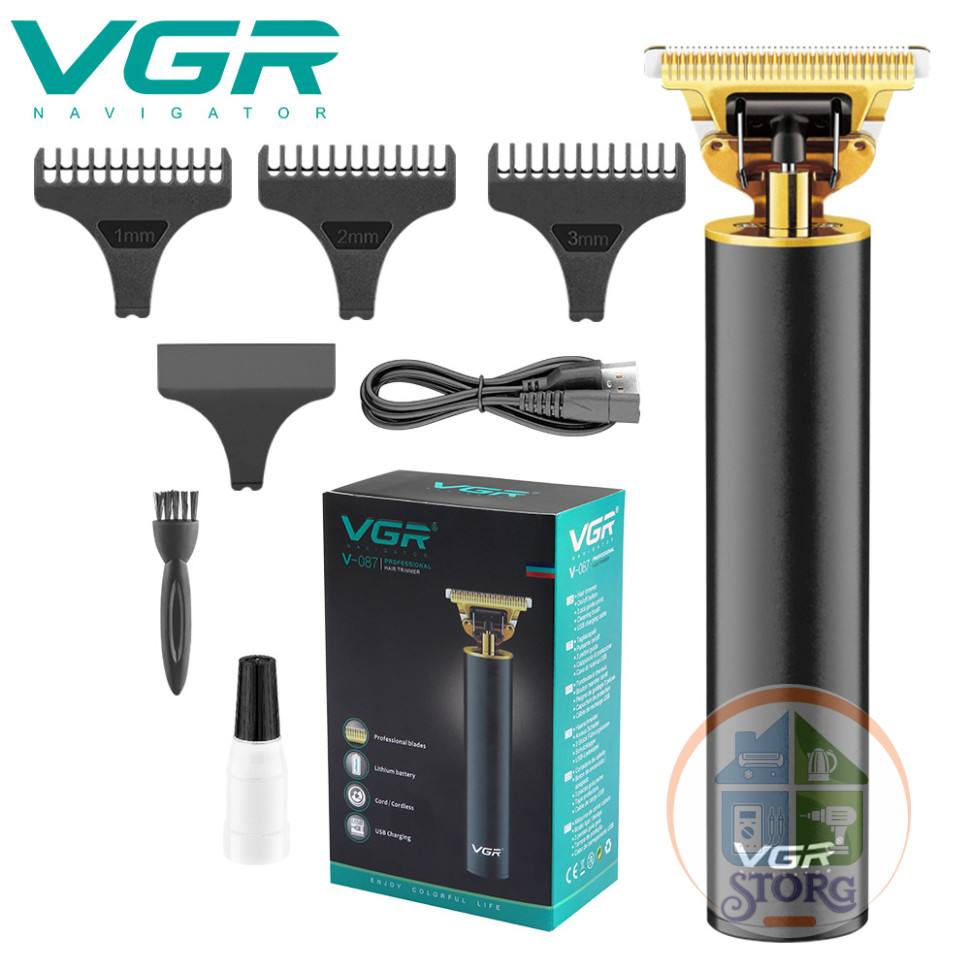 Триммер для стрижки волос VGR V-087 PROFESSIONAL 100%