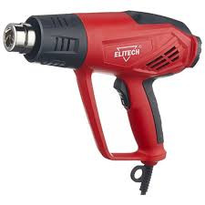 Фен технический ELITECH ТВ 1800 Промо, 1800 Вт,Раб.темп.350/550 °C, 250/500 л/мин,Полож.выкл.0-I-II