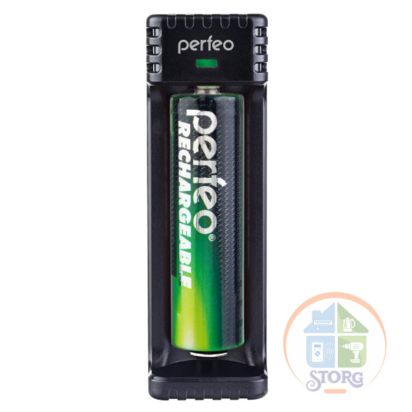 Perfeo Зарядное устройство U1 (PF_B4033), Li-ion, 1 слот