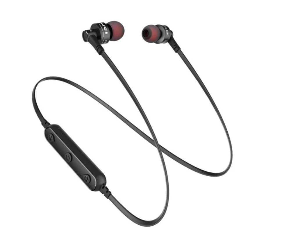 Беспроводная внутриканальная гарнитура Awei B990BL Black/Red