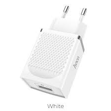 СЗУ HOCO C42A Vast power QC3.0 single port charger(EU) (white/black)