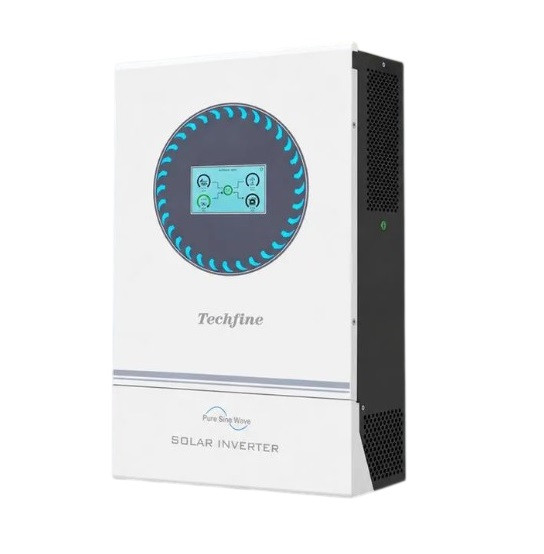 Гибридный солнечный инвертор Techfine BH6248SMH (6.2/12,4кВт, 48В, чист.синус, MPPT‑контр. 60-500В)